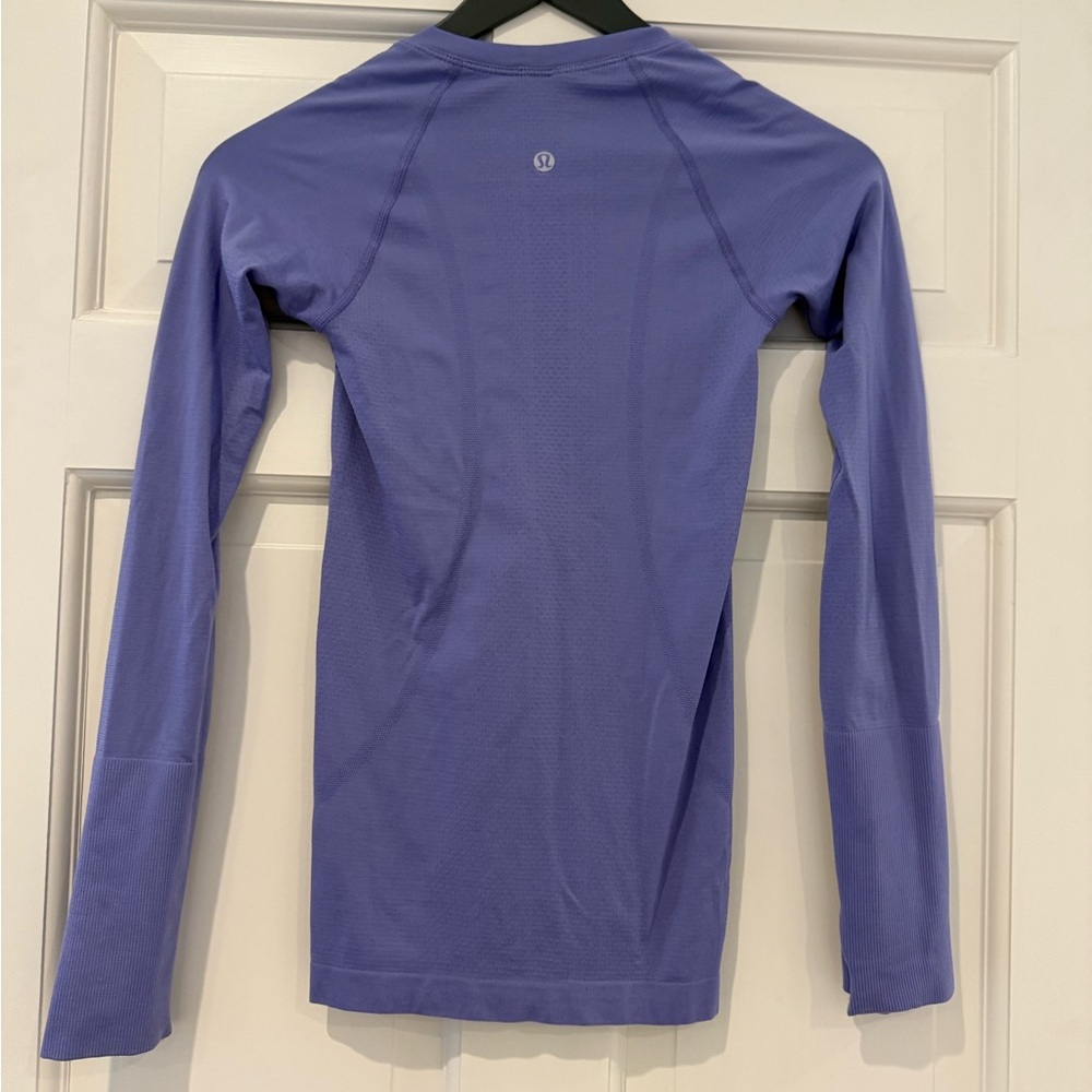 Lululemon Swiftly Tech Purple Long Sleeve Tee